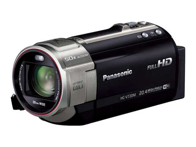 写真：デジタルハイビジョンビデオカメラ HC-V720M-K（ブラック）