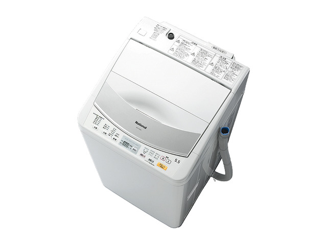 写真：洗濯乾燥機 NA-FV550-S（ホワイトシルバー）