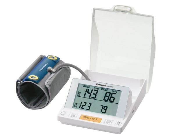 写真：上腕血圧計 EW-BU50-W（白）
