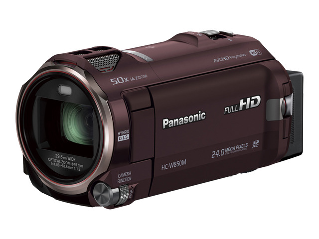 写真：デジタルハイビジョンビデオカメラ HC-W850M-T（ブラウン）