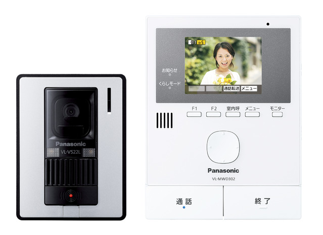 テレビドアホン VL-SVD302KL 商品概要 | ファクス／電話機 | Panasonic