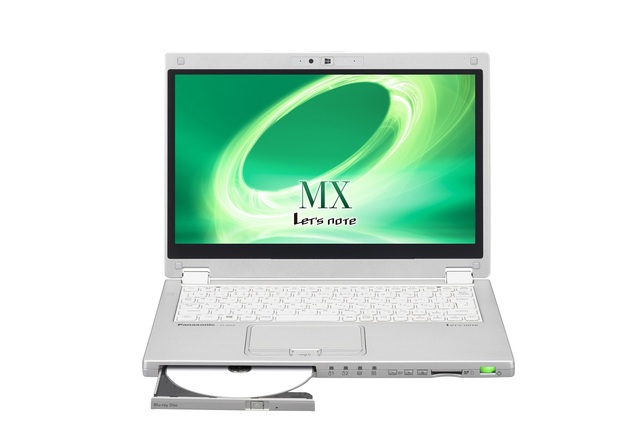 写真：ノートパソコン（i7、ブルーレイディスクドライブ、Office搭載、LTE対応モデル） CF-MX5ZFYQR