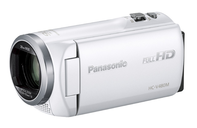 写真：デジタルハイビジョンビデオカメラ HC-V480M-W（ホワイト）