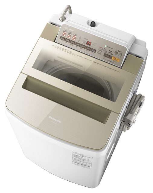写真：全自動洗濯機 NA-FA100H3-N（シャンパン）