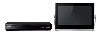 ブルーレイディスクプレーヤー/HDDレコーダー付ポータブル地上・BS・110度CS デジタルテレビ UN-10TD6