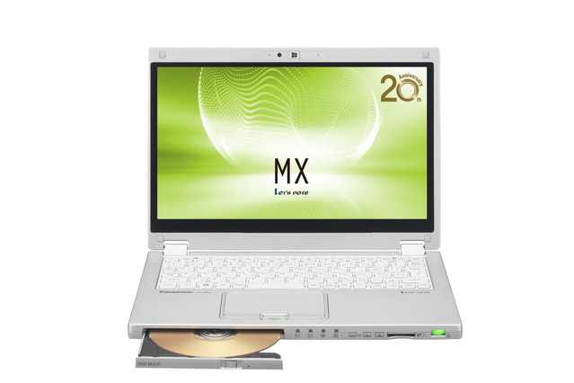 写真：ノートパソコン（i5、スーパーマルチドライブ、Office搭載モデル） CF-MX5WDGPR