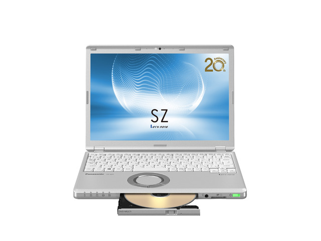写真：ノートパソコン（i5、スーパーマルチドライブ、シルバー、Office搭載モデル） CF-SZ5WDKPR