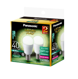 LED電球プレミア 4.0W 2個セット（昼白色相当） LDA4NGE17Z40ESW2T
