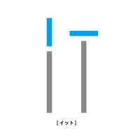 ロゴ：iT（イット）