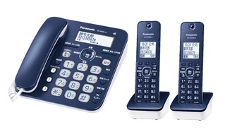 コードレス電話機（子機2台付き） VE-GD35DW