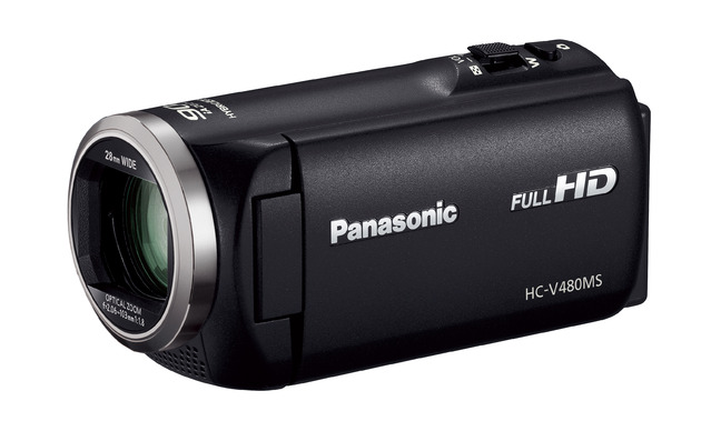 写真：デジタルハイビジョンビデオカメラ HC-V480MS-K（ブラック）