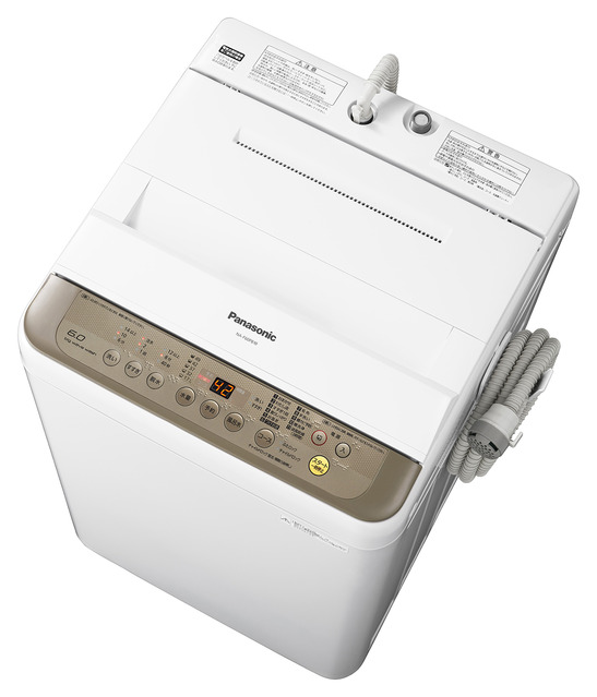 写真：全自動洗濯機 NA-F60PB10-T（ブラウン）