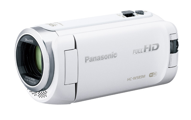 写真：デジタルハイビジョンビデオカメラ HC-W585M-W（ホワイト）