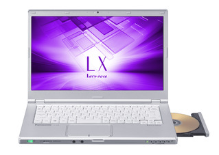 ノートパソコン（i5、スーパーマルチドライブ、シルバー、HDD、Office搭載モデル） CF-LX6PDAQR