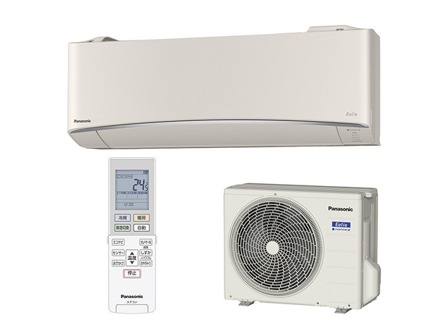 写真：インバーター冷暖房除湿タイプ　ルームエアコン CS-EX228C/S-C（ノーブルベージュ）