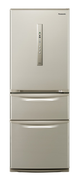 写真：パナソニックノンフロン冷凍冷蔵庫 NR-C32HM-N（シルキーゴールド 右開き）