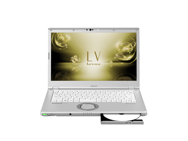 写真：ノートパソコン（i7、シルバー、SSD512、ブルーレイディスクドライブ、Office2016搭載モデル） CF-LV73DVQR
