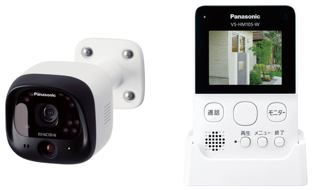 モニター付き屋外カメラ VS-HC105 商品概要 | ファクス／電話機 