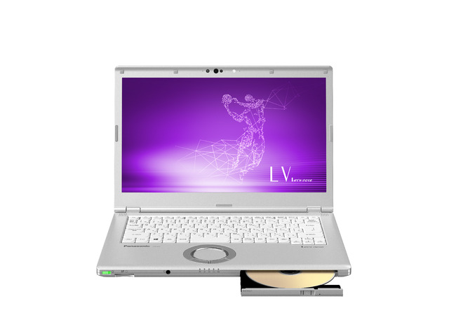 写真：ノートパソコン（i5、シルバー、SSD128、スーパーマルチドライブ、Office2019搭載モデル） CF-LV7CDFQR