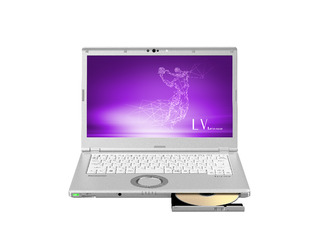 ノートパソコン（i5、シルバー、SSD128、スーパーマルチドライブ、Office2019搭載モデル） CF-LV7CDFQR