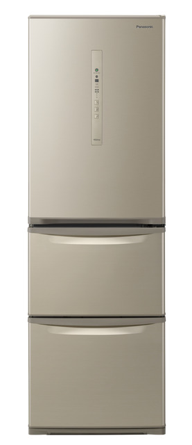 写真：パナソニックノンフロン冷凍冷蔵庫 NR-C370C-N（シルキーゴールド 右開き）
