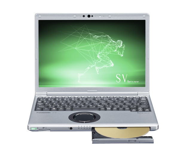 写真：ノートパソコン（i5、シルバー&ブラック、SSD256、スーパーマルチドライブ、Office2019搭載モデル） CF-SV8KDMQR