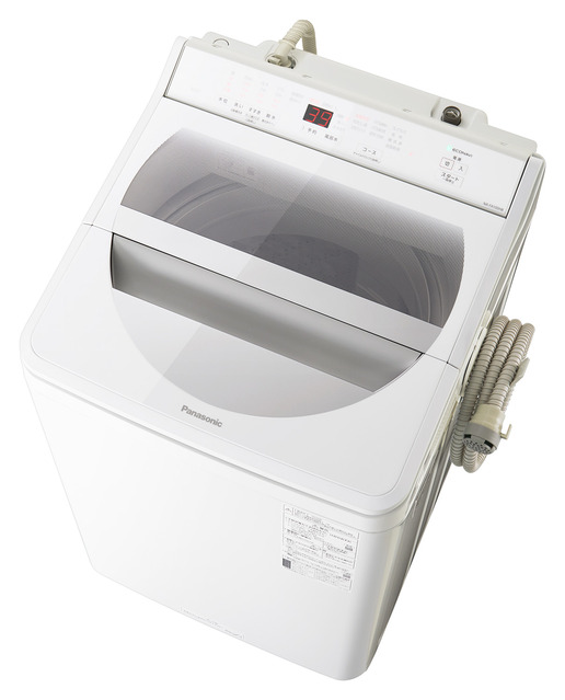 写真：全自動洗濯機 NA-FA100H8-W（ホワイト）