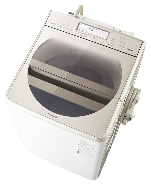 写真：全自動洗濯機 NA-FA120V3-N（シャンパン）