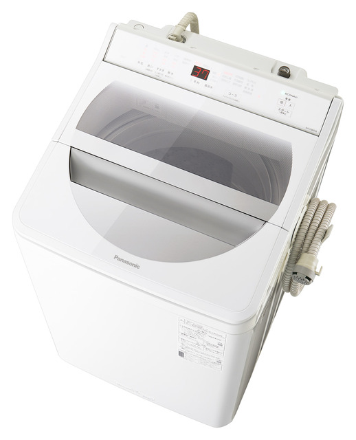 写真：全自動洗濯機 NA-FA80H8-W（ホワイト）
