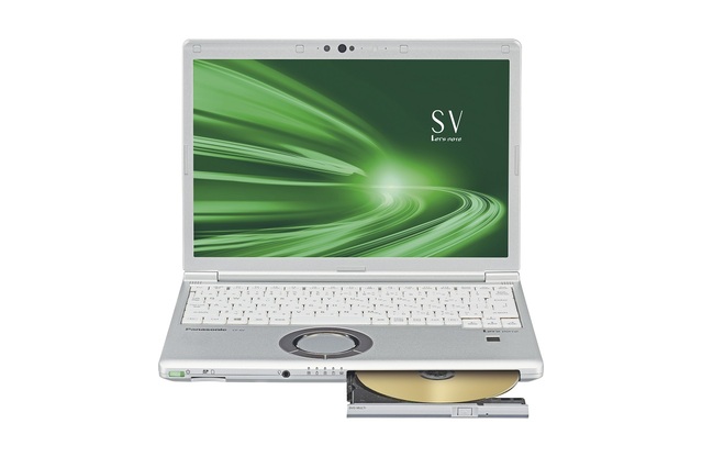 写真：SVシリーズ（12.1型、第10世代インテル® 4コアCPU、i5、SSD256GB（PCIe）、メモリー8GB、スーパーマルチドライブ、指紋センサー＆顔認証対応、Office2019搭載モデル） CF-SV9HDPQR
