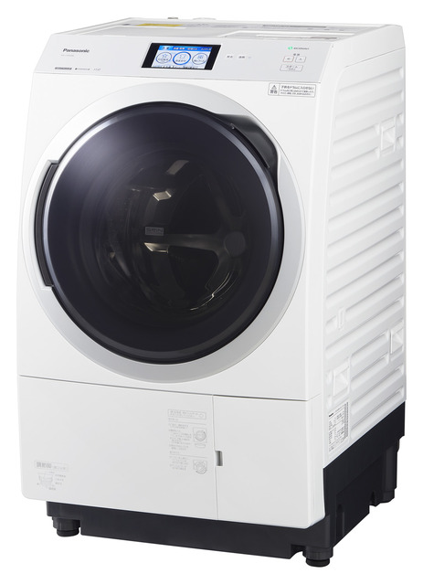 写真：ななめドラム洗濯乾燥機 NA-VX900BL-W（クリスタルホワイト 左開き）