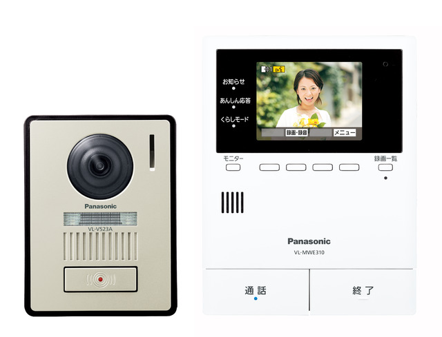 テレビドアホン VL-SVE310KL 商品概要 | ファクス／電話機 | Panasonic