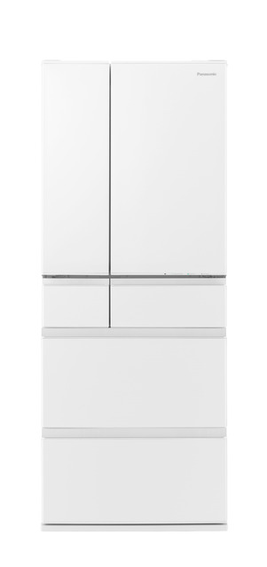 写真：大容量冷蔵庫 NR-F486MEX-W（セラミックホワイト）