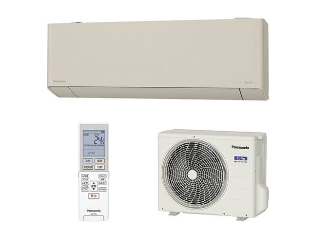 写真：インバーター冷暖房除湿タイプ　ルームエアコン CS-EX221D/S-C（ノーブルベージュ）
