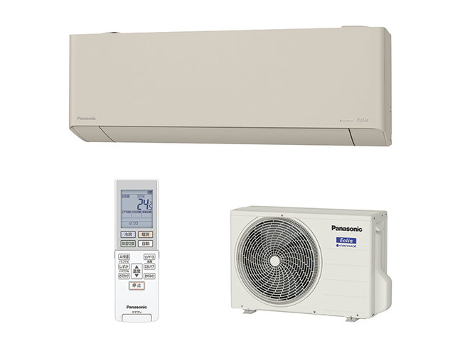 写真：インバーター冷暖房除湿タイプ　ルームエアコン CS-EX361D/S-C（ノーブルベージュ）
