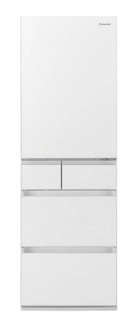 写真：パナソニック大容量冷蔵庫 NR-E457PX-W（スノーホワイト 右開き）