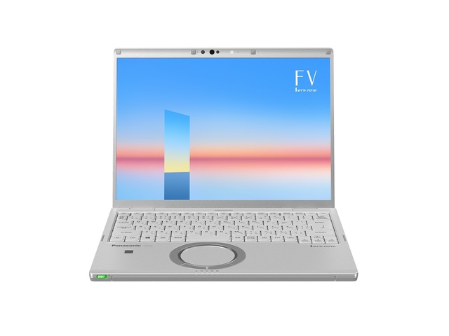 写真：FVシリーズ（Windows 10 Pro 、第11世代インテル®CPU搭載　14.0型大画面コンパクト。負荷のかかるアプリもサクサク動く。Office非搭載） CF-FV1FDWQR