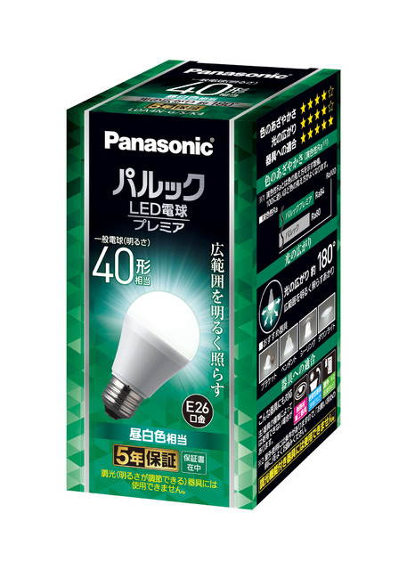 写真：パルック LED電球 プレミア 4.2W （昼白色相当） LDA4NGSK4