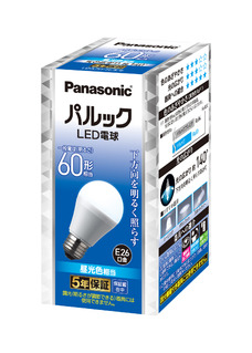 パルック LED電球 7.0W （昼光色相当） LDA7DHS6