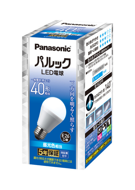 写真：パルック LED電球 4.2W（昼光色相当） LDA4DHS4
