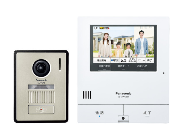 テレビドアホン VL-SVD505KF 商品概要 | ファクス／電話機 | Panasonic