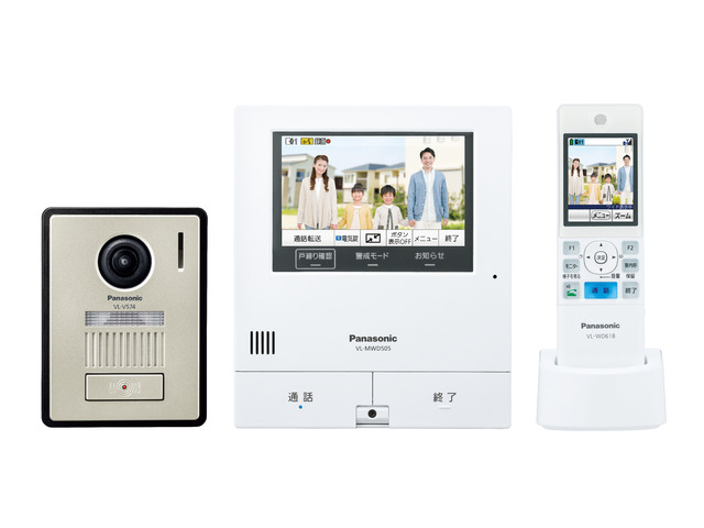 テレビドアホン VL-SWD505KF 商品概要 | ファクス／電話機 | Panasonic