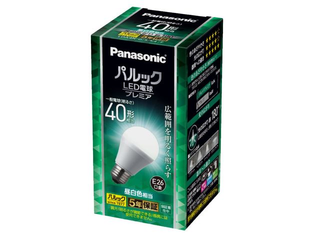 写真：パルック LED電球 プレミア 4.2W（昼白色相当） LDA4NGSK4F