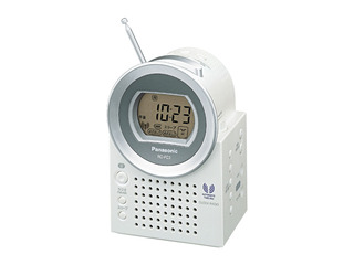 電波時計搭載　ＦＭ　ＴＶ音声１～３ｃｈ／ＡＭ　クロックラジオ RC-PC3