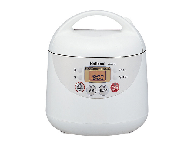 0.54L 0.5～3合 電子ジャー炊飯器 SR-CJ05 商品概要 | ジャー炊飯器 