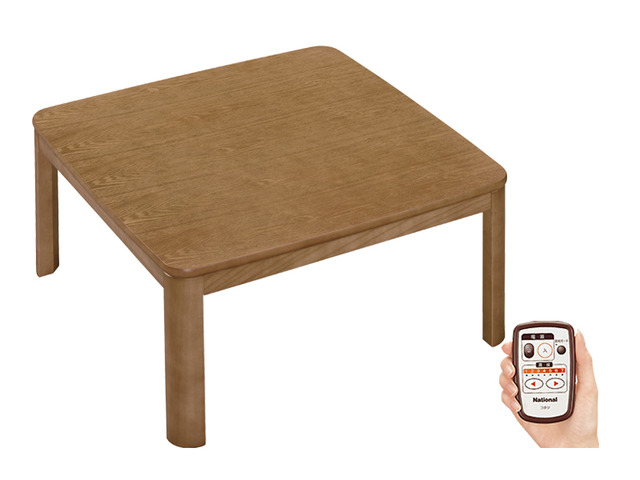 写真：家具調コタツ　６５×６５（天然木シリーズ） DK-R65CD