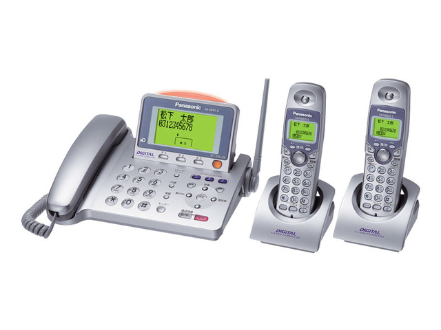 スマートフォン/携帯電話 その他 コードレス電話機（子機２台付き） VE-GP01DW 商品概要 | ファクス 