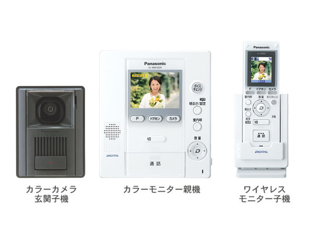 ワイヤレスモニター付テレビドアホン VL-SW102AK 商品概要 | ファクス 