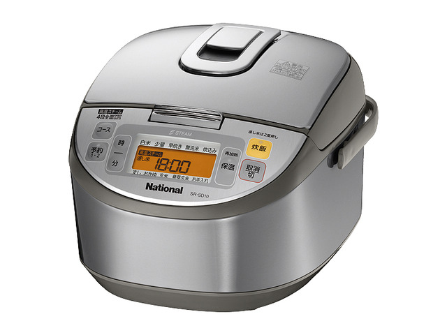 生活家電 炊飯器 1.0L 0.5～5.5合 スチームIHジャー炊飯器 SR-SD10 商品概要 | ジャー 