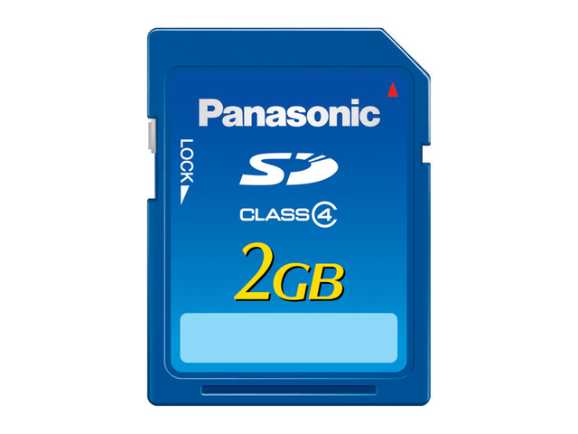写真：2GB　SDメモリーカード RP-SDM02GL1A